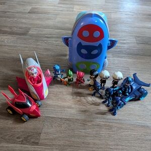 PJ Masks Toys Action Figures & Playsets Bundle Lot